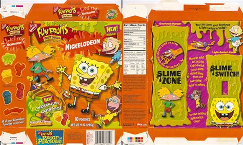 2002 Nabisco Nickelodeon Fun Fruits Fruit Snacks Box Flickr