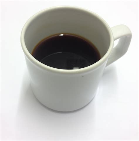 Filewhite Cup Of Black Coffee Wikimedia Commons