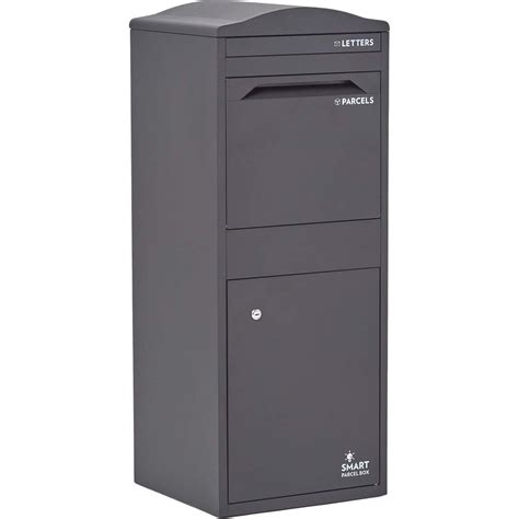 Smart Parcel Box Curved Top Large Front Access Parcel And Postage