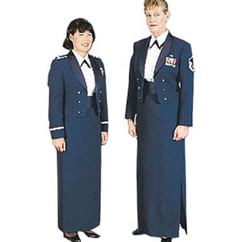 Air Force Female Mess Dress Uniform Necktab Uniforms Military