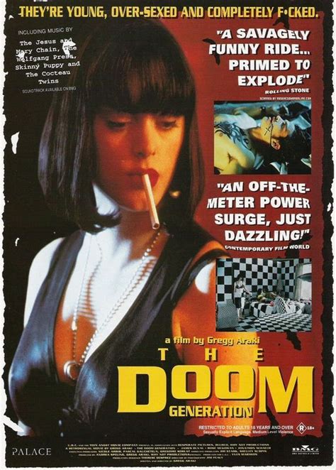 The Doom Generation 1995 Doom Generation Music Poster Greggs
