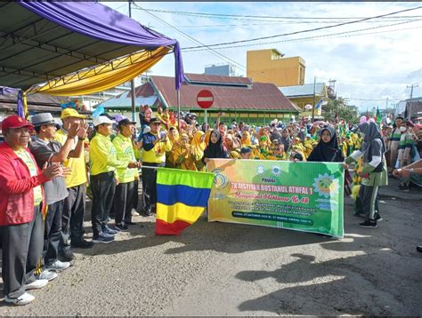 Jalan Sehat Momen Menyambut Muktamar Muhammadiyah Ke 48 Di RL Berjalan