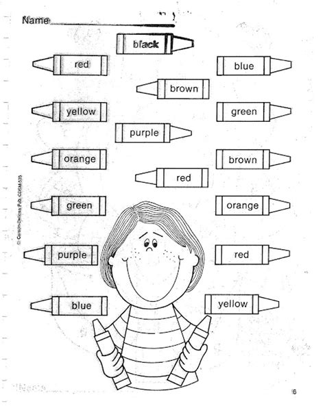 Ejercicios Para Aprender Los Colores En Ingles Para Niños Hay Niños