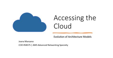 Accessing The Cloud