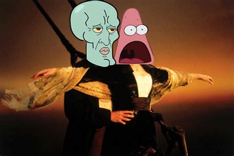 Surprised Patrick And Handsome Squidward Surprised Patrick Know Your Meme