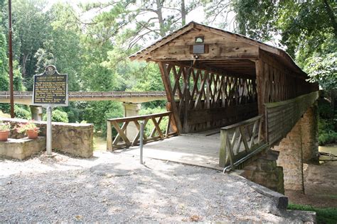 Clarkson Covered Bridge 3 Cullman Alabama Across Crooke Flickr