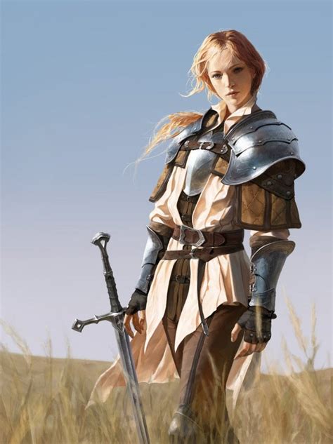 Female Knight Concept Art