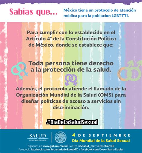 día mundial de la salud sexual secretaría de salud gobierno gob mx