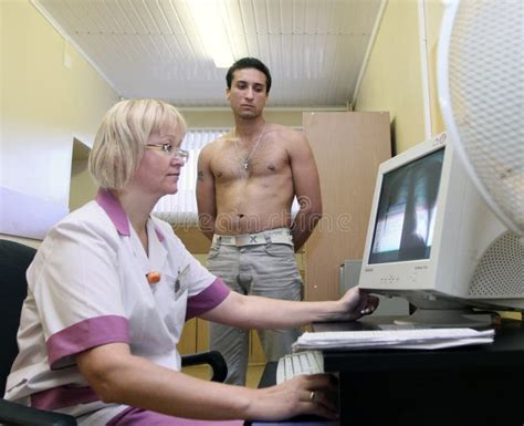 Medical Examination At The Recruitment Center Editorial Photo Image Of Occupation Army