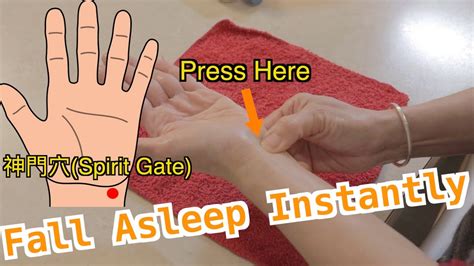 Acupressure Points For Falling Asleep Fast Treat Insomnia
