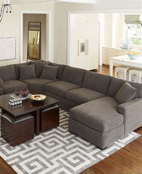 Radley Fabric Sectional Living Room Furniture Sets And Pieces Furniture