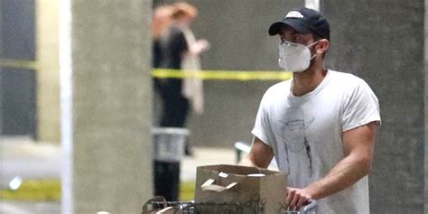 Chace Crawford Stocks Up On Essentials In A Mask Amid Quarantine Chace Crawford Just Jared