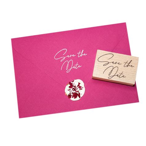 Stempel Save The Date