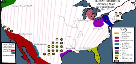 The Second Map Of The Post Apocalyptic Us Changes To The Map And More