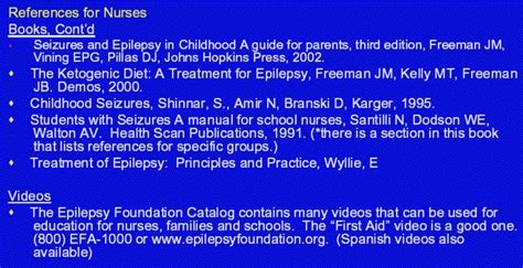 Slide 69 Appendix An Introduction To Epilepsy Ncbi Bookshelf