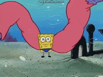 Krabs' blur meme, here are the best 'spongebob although this is actually a screenshot of the titular yellow sponge sitting down , the creativity of the. Spongebob Muscle Arms GIFs | Tenor
