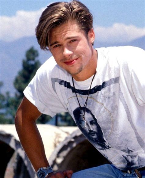 Brad Pitt 90s Hair Men Dread Hairstyles For Men Haircuts For Men
