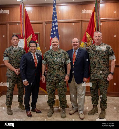 From Left To Right Sgt Maj Carlos A Ruiz Sergeant Major Of Marine