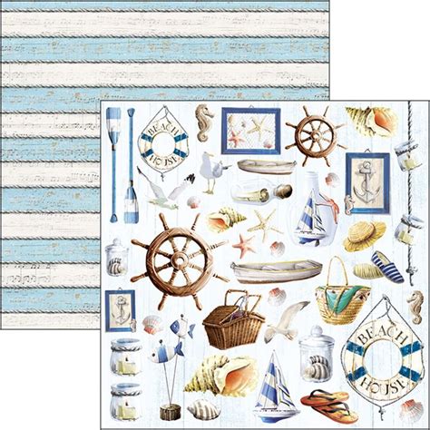 Ciao Bella Cbpm034 Sound Of Summer Double Sided Paper Pad 12x12 12