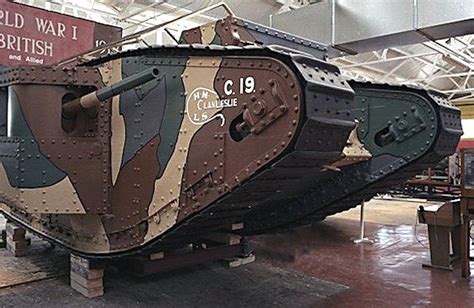 The Mark I C19 At Bovington Ww1 Tanks War Tank Military Museum