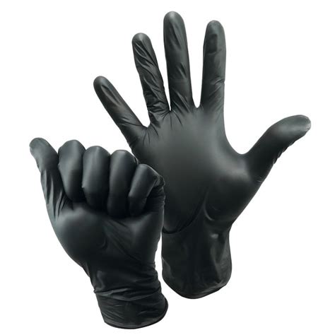 Gants Nitriskin Free En Nitrile Non Poudrés Noir Lch à 459