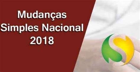 Novo Simples Nacional 2018