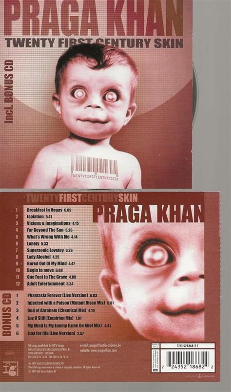 twenty first century skin incl bonus disc praga khan cd album muziek