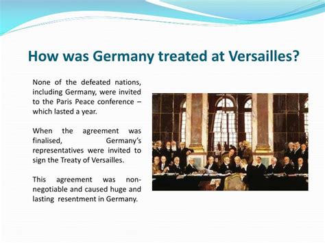 Ppt Was The Treaty Of Versailles Fair Powerpoint Presentation Id