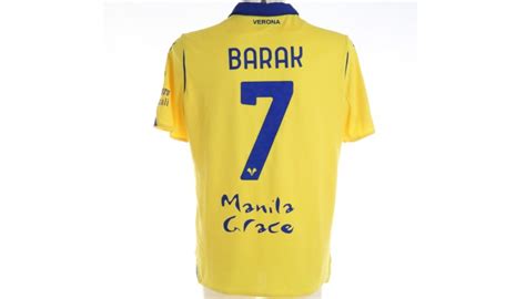 Overview of all signed and sold players of club cagliari calcio for the current season. Barak's Match Issued Shirt, Cagliari-Hellas Verona - Coppa ...