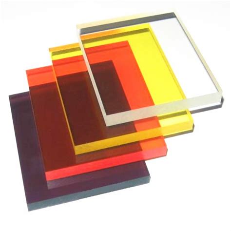 Supply Clear And Color Cast Acrylic Board Pmma Plexiglass Plastic