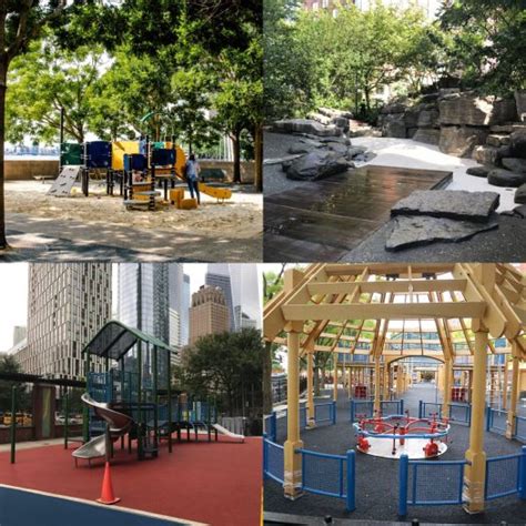 Rockefeller Park Playground Re Opened Battery Park City Authority