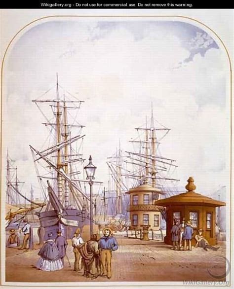 Waterloo Docks From Modern Liverpool Illustrated William Gavin