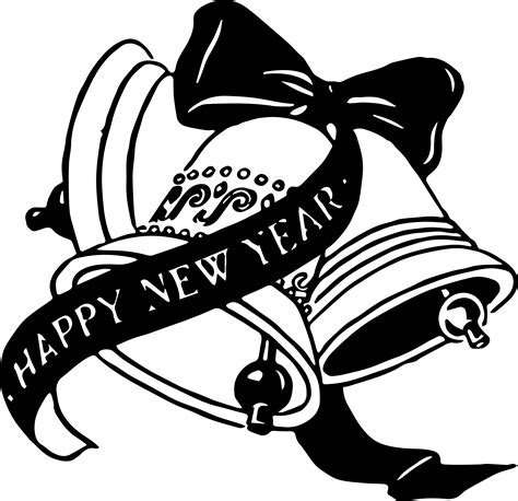 Vintage New Year Clip Art