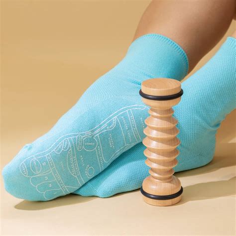 Personalised Reflexology Socks And Massage Tool By Luckies