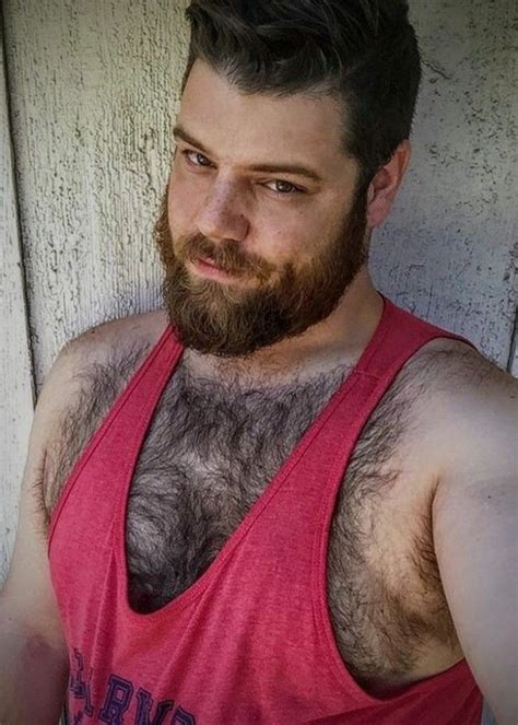 pin on hairy chested men