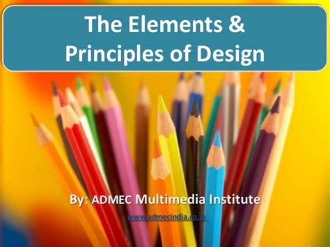 Principles And Elements Of Design Infographic