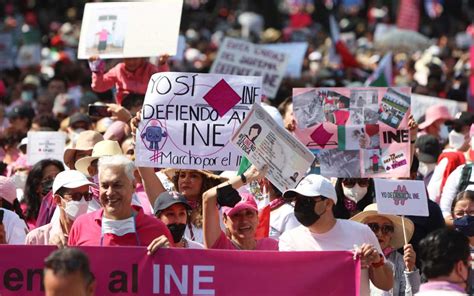 Marcha por el INE provoca fuertes reacciones a favor y en contra