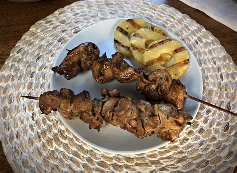 There are variations, of course, that add honey, and other spices. Chinese Chicken on a Stick
