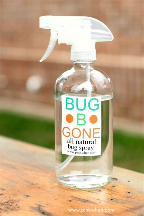 All Natural Bug Spray Pinkwhen