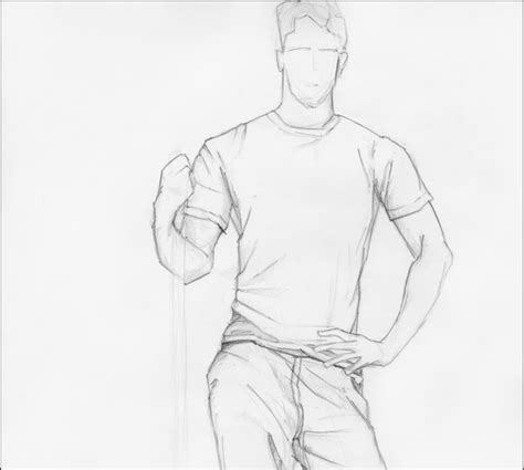 Man Standing Drawing At Getdrawings Free Download