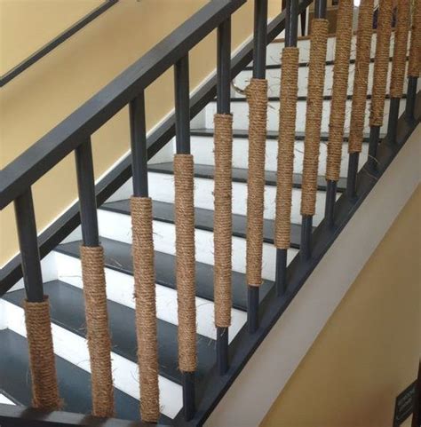 A wide variety of western indoor stair handrail wrought iron stair railings are custom made to fit any style and any application. Pin on Cat hacks
