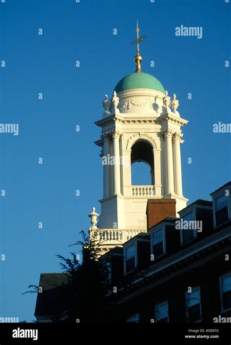 Harvard University Chapel Stock Photo Alamy