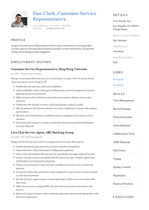 How to: Customer Service Representative Resume & + 12 PDF Samples