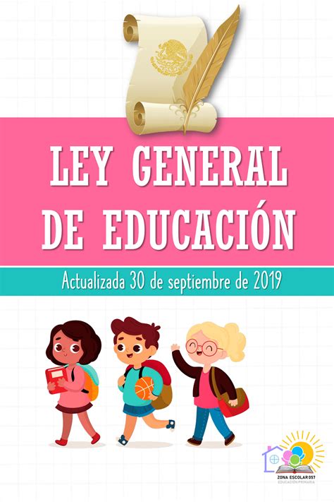 Ley General De Educación Resumen México Actualizada 30 De Septiembre De 2019 Ley General De