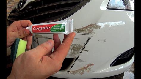 How To Remove Scratches From The Car At Home Using Toothpaste How To Fix Scratches On Car