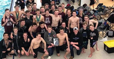 Boys Swimming And Diving Anoka Advances To True Team State Andover