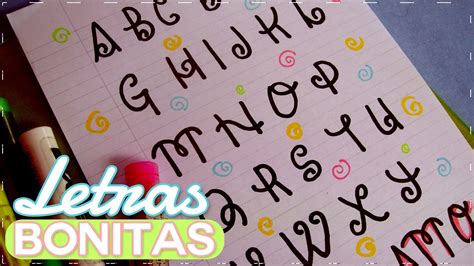 Letras Bonitas | Tutorial. | Tutorial, Image, Youtube