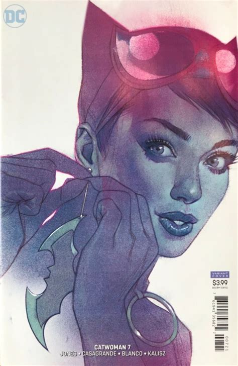 Catwoman Comic Issue 7 Cover B Variant — Dc Universe Vf Cond Selina