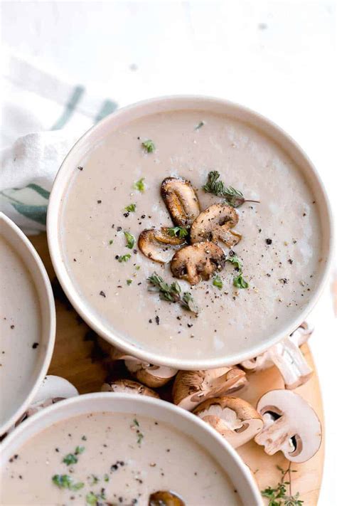 Dairy Free Cream Of Mushroom Soup The Movement Menu