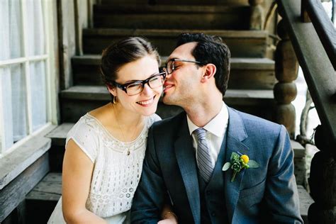 14 Real Brides Who Wore Glasses On Their Wedding Day